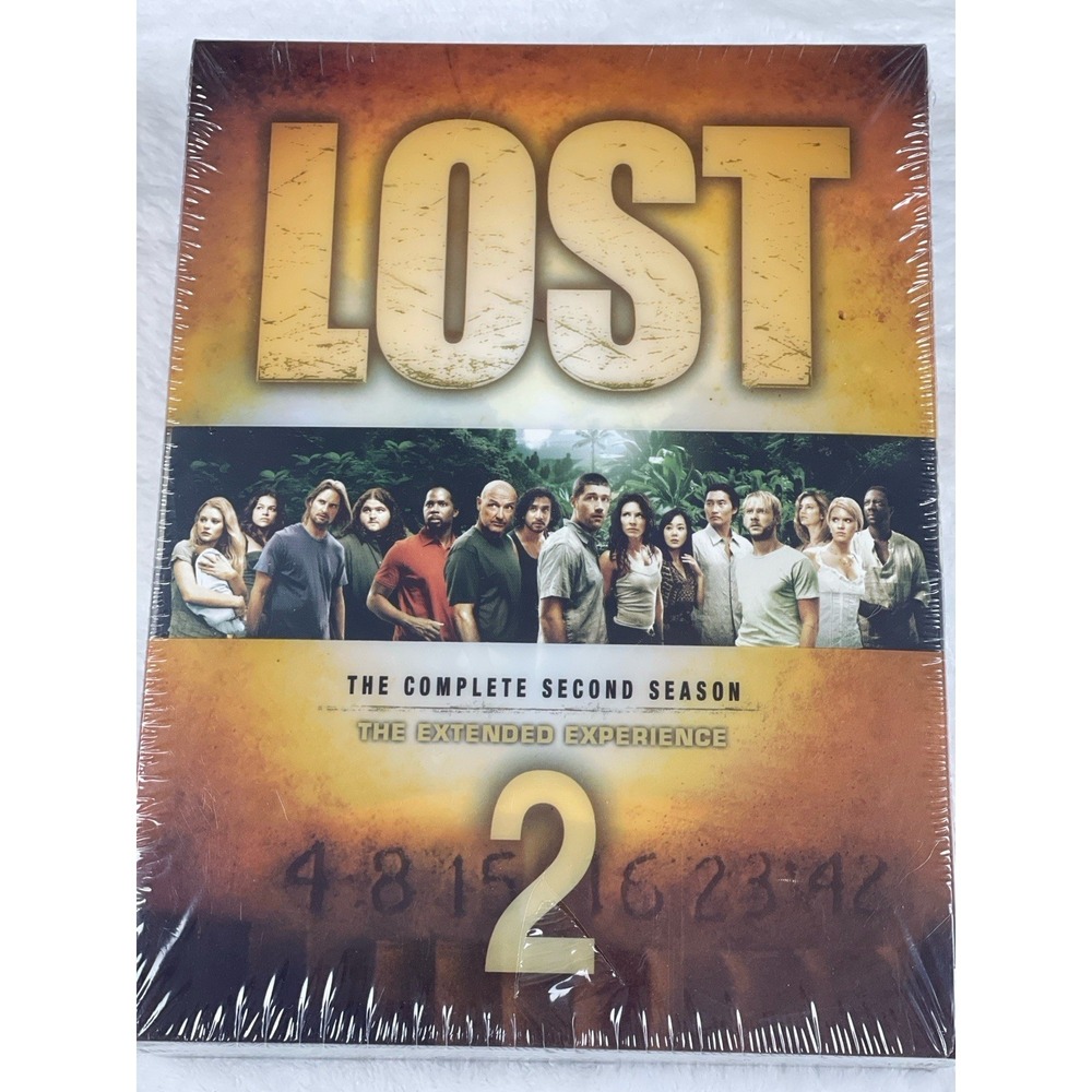 Lost: the Complete Second Season (DVD, 2005) New Sealed